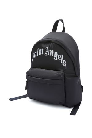 black polyester backpack PALM ANGELS KIDS | PBNB015C99FAB0011001